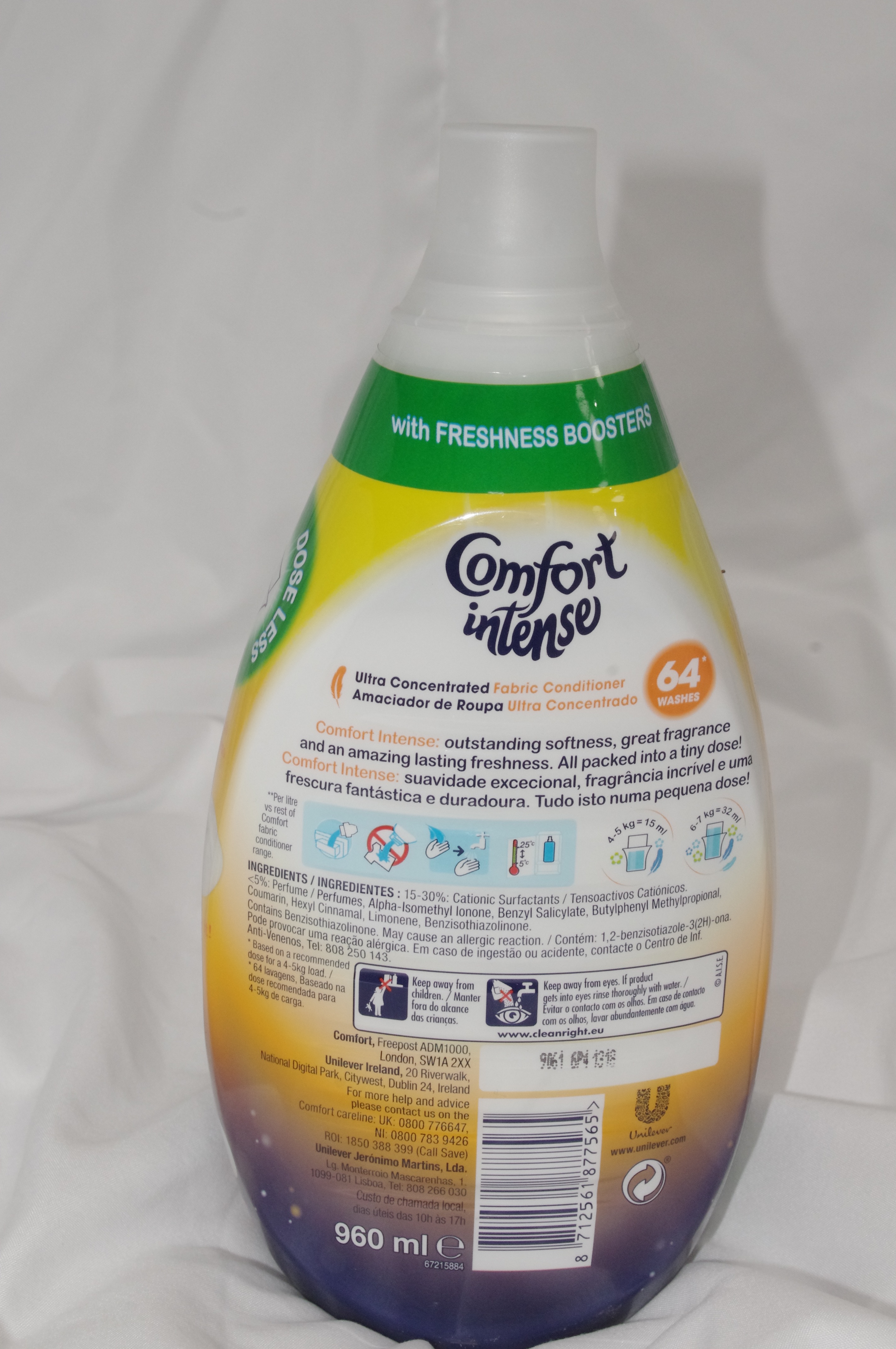Intense 960ml wash Back